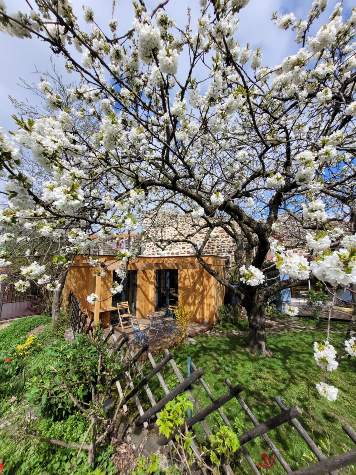 La Maisonnette Sous Le Cerisier Bergonne Zewnętrze zdjęcie